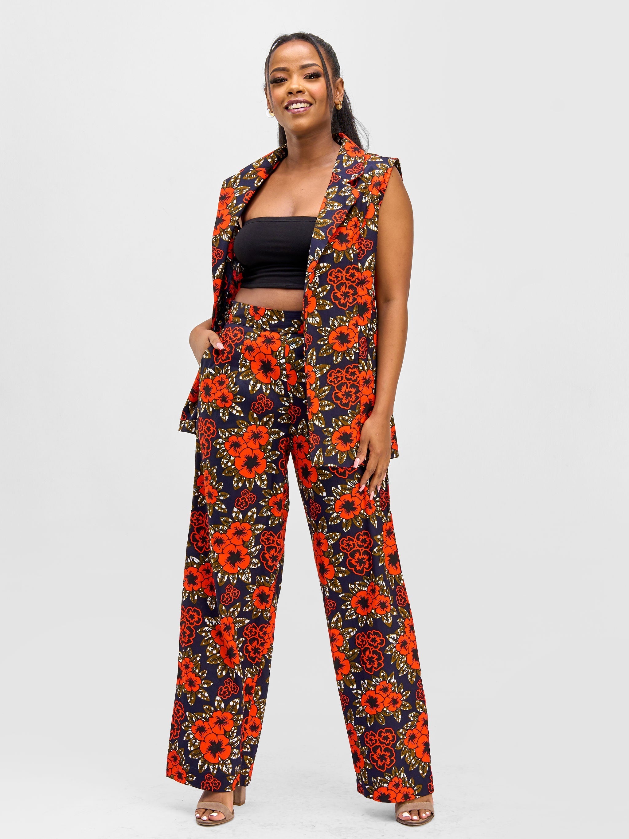 Vivo Safari Wide-Leg Pants  - Manda