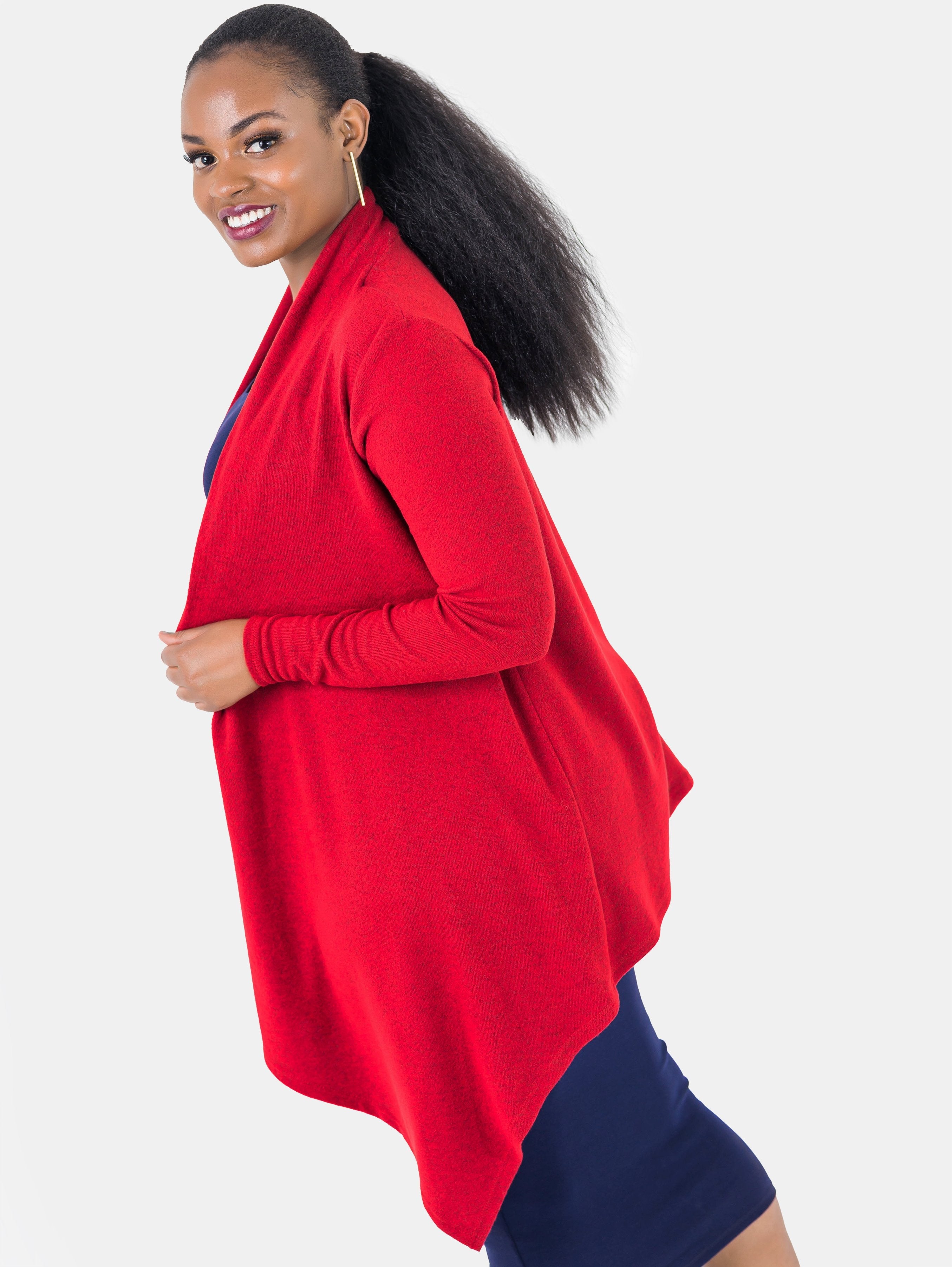 Vivo Joy Sweater - Red - Shop Zetu