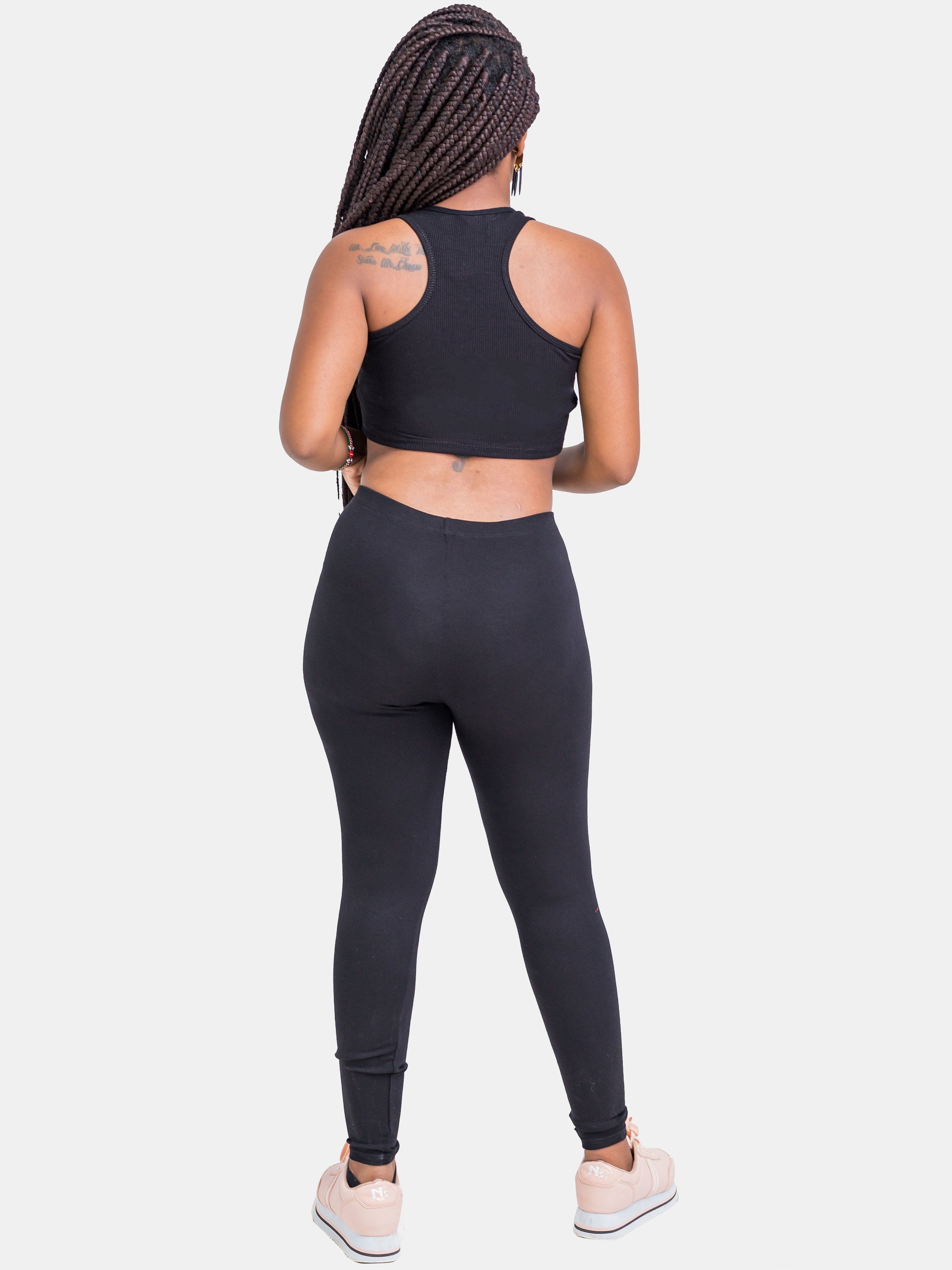 Zoya Full Length Leggings - Black - Shop Zetu