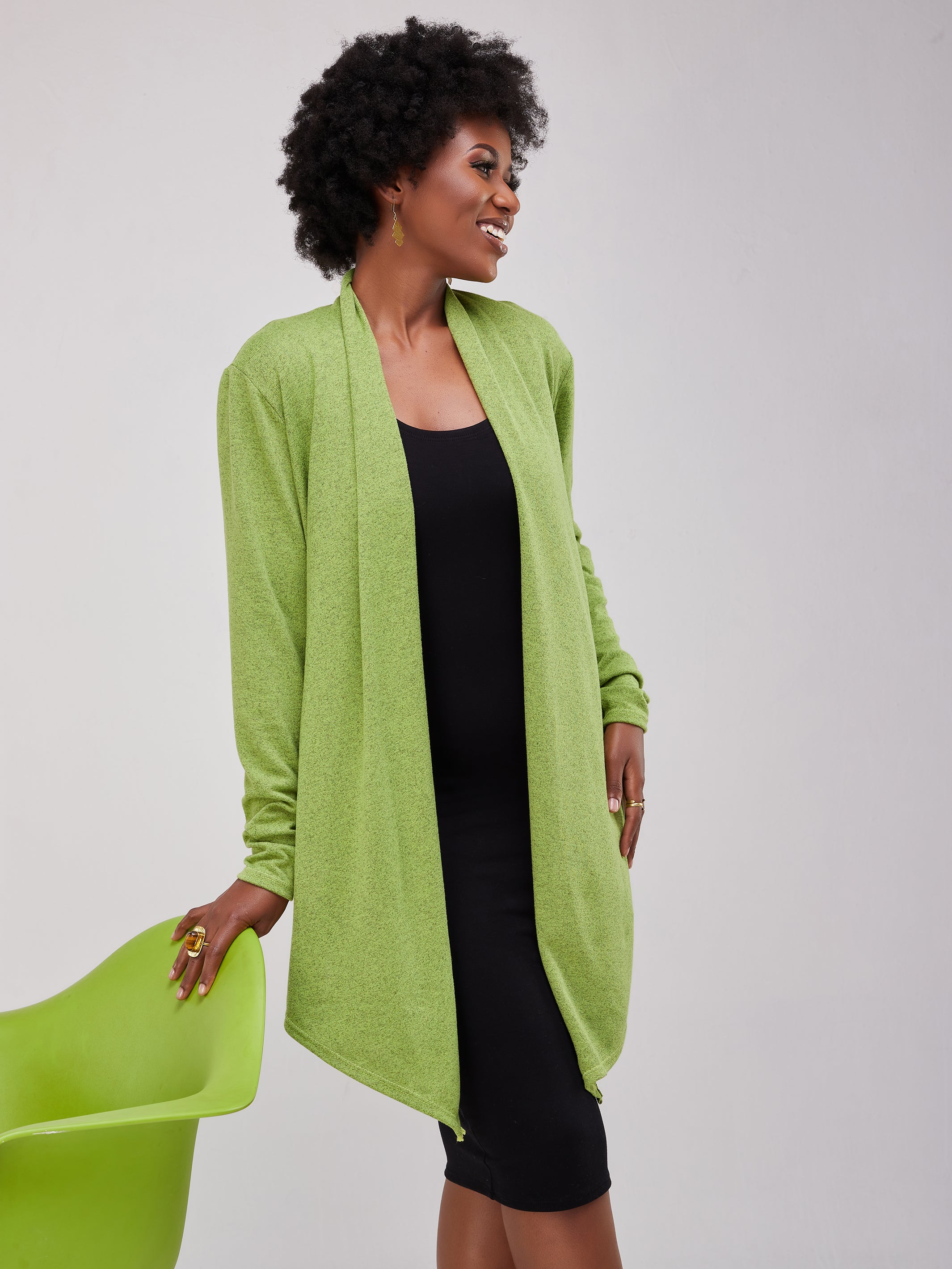 Vivo Basic Joy Sweater - Green