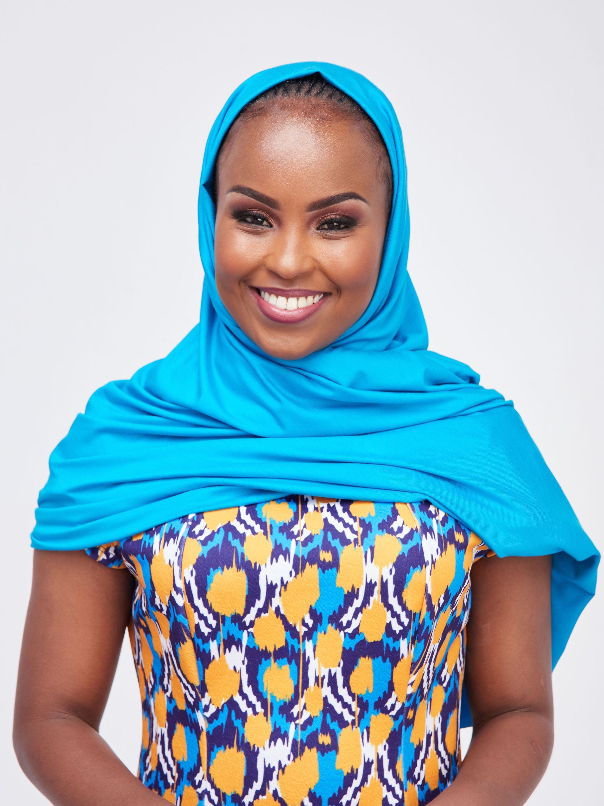 Vivo Basic Hijab Head Wrap - Blue